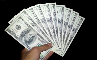 Us Dollars One Hundred Banknotes