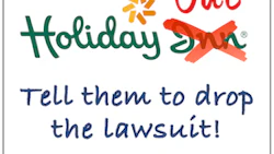The Marijuana Policy Project has launched a petition to boycott Holiday Inn and end the lawsuit.