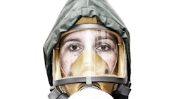 Woman In Gas Mask Dreamstime 10066292 Fmt