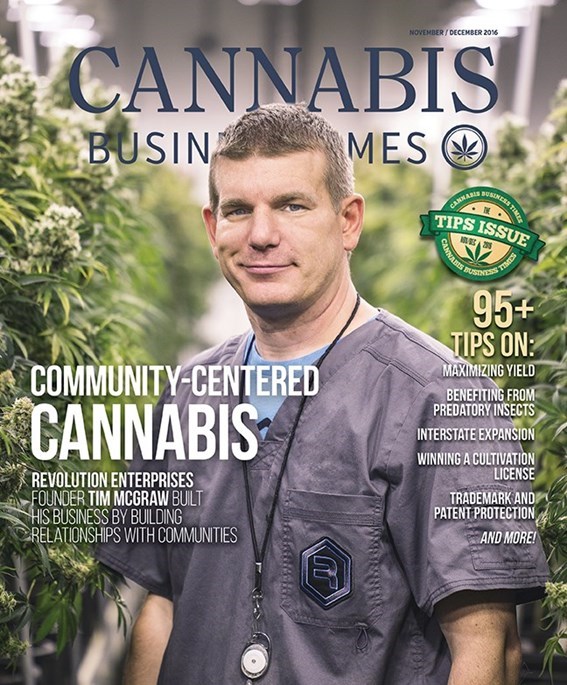 Cannabis Business Times November December 2016