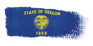 Oregon Paint Flag