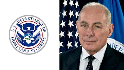 Secretary Kelly Homeland Security Logo