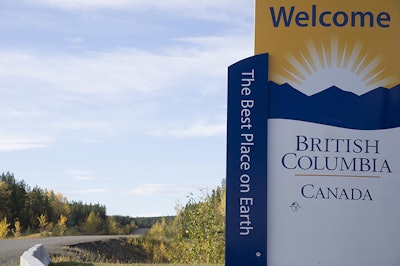 British Columbia Welcome Sign Dreamstime Credit Robert M Braley Jr Resized