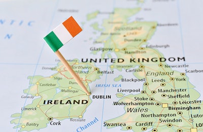 Ireland Flag On Map Dreamstime Credit Sjankauskas Resized