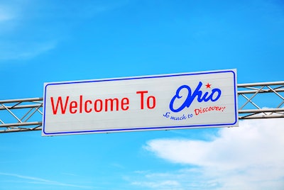 Welcome To Ohio Sign Resized