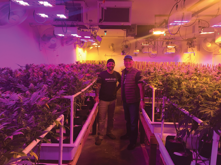 Creekside Cannabis Brandon Caffrey(in Hat) John Best Fmt