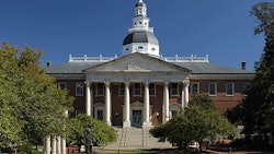 Maryland State House From College Ave