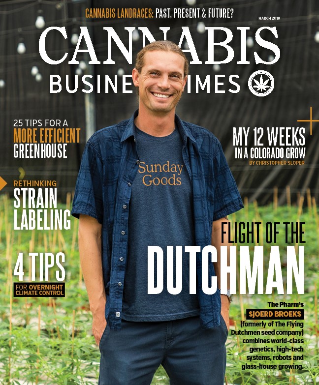 Cannabis Business Times March 2018