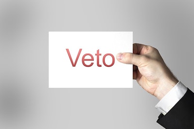 Veto Sign Adobe Stock Credit Lmillian Resized