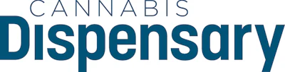 Cannabis Dispensary Logo Blue No Stroke