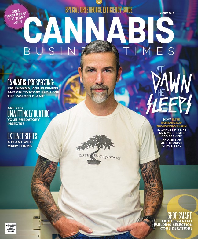 Cannabis Business Times August 2018