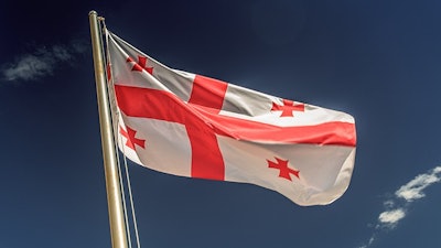 Georgia Country Flag Adobe Stock Credit Lobodaphoto Resized