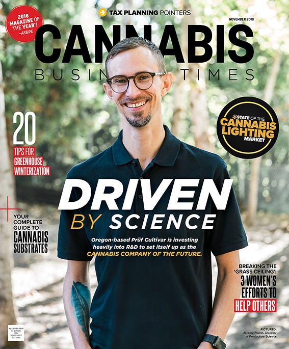 Cannabis Business Times November 2018