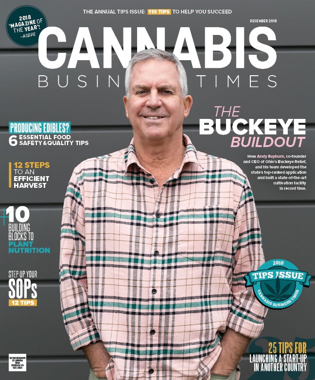 Cannabis Business Times December 2018