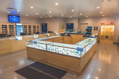 Euphoria Wellness' purchasing department is responsible for ensuring that all incoming products from vendors include the THC stamp.