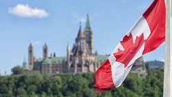 Canada Flag Parliament In Background Adobe Stock Credit Dd Images Resized