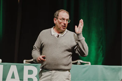 Dr. Raymond Cloyd of Kansas State University’s Department of Entomology presented a pre-conference workshop called, “Bugology: What It Takes to Succeed Using Biological Control.” Photo by Jake Gravbrot