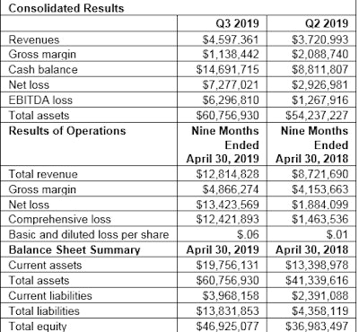 1933 Industries Financial Results