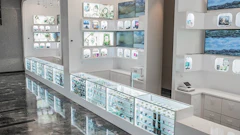 The architecture of STIIIZY's flagship store in Los Angeles