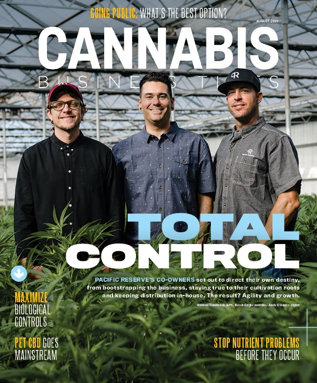 Cannabis Business Times August 2019