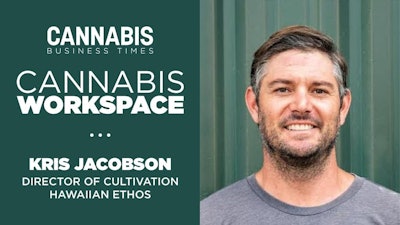 Hawaiian Ethos Cannabis Workspace Graphic