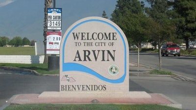 Arvin Welcome Sign