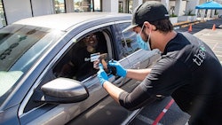 More customers are opting for curbside pickup even though The+Source opened its retail stores in Las Vegas and Henderson, Nev., May 9.