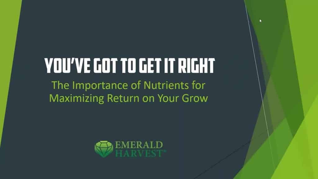 Nutrients Emeraldharvest 1