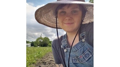 Rachel Berry, the founder and CEO of the Illinois Hemp Growers Association, on her farm in Princeton, Ill.