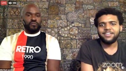 Willie Mack, left, and CJ Wallace, right, of cannabis startup Think BIG