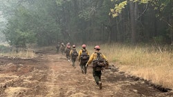 The East Fork Cultivars team and neighbors dug fire lines to help prevent the Slater Fire from spreading.