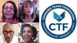 Speakers clockwise from top left: Linda Mercado Greene, Dr. Patricia Frye, M.D., Shelli Williams Hayes, Tracey Syphax