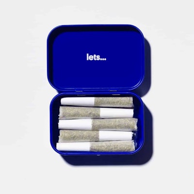 Besito Prerolls Minis Tin Open Square