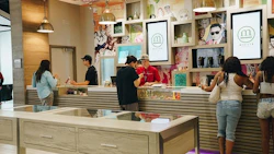 Two years after closing its original retail location, Planet 13 recently reopened its Medizin dispensary, pictured here before it closed.