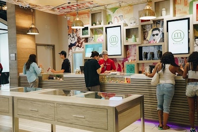 Two years after closing its original retail location, Planet 13 recently reopened its Medizin dispensary, pictured here before it closed.