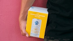 Pabst Blue Ribbon Cannabis-Infused Seltzer launched in California in October.