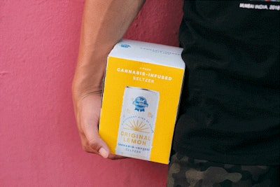 Pabst Blue Ribbon Cannabis-Infused Seltzer launched in California in October.