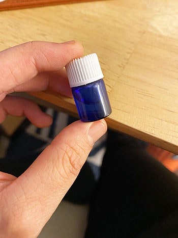 Fischer Blue vial