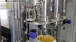 When supercritical CO2 is used to extract the cannabinoids from hemp biomass in the first stage of the refinement process, anything that is waxy and oily also gets pulled out of the plant to create what’s known as crude oil, a concentrate with a peanut butter-like consistency that typically contains about 50-60% CBD.