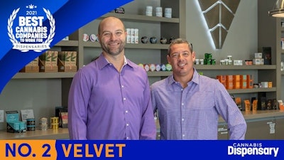 Velvet CEO Farid Harrison, left and Matt Morea, president and COO