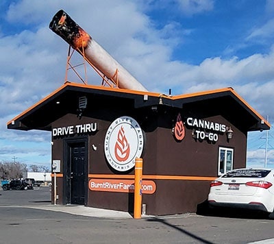 Burnt river farms Drive thru