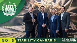 The Stability Cannabis executive team, from left: Austin Clay, chief cultivation officer; Denver Kitch, CEO; David Lewis, COO; Drew Clayton, vice president of operations.
