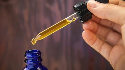 Cbd Oil Blue Bottle
