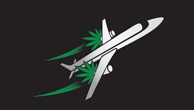 Airplane Cannabis Adobe Stock368934678