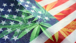 American Flag Cannabis Adobe Stock272540582