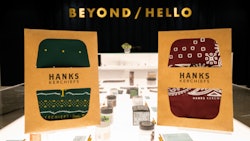 Hanks Kerchiefs display in BEYOND / HELLO stores