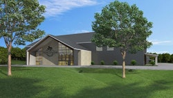 A rendering of Texas Original Compassionate Cultivation's new 100,000-square-foot-facility in Bastrop, Texas