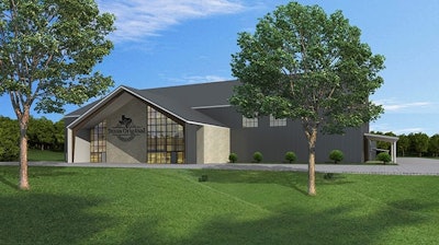 A rendering of Texas Original Compassionate Cultivation's new 100,000-square-foot-facility in Bastrop, Texas
