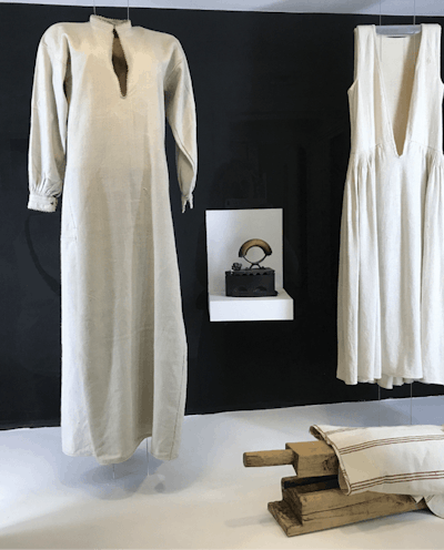 Hemp textiles from Montenegro.