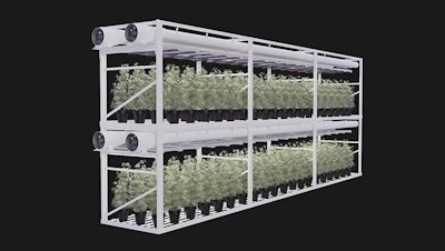 A Fabric Air Rack Flow System